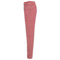 Red-White - Side - Skinni Fit Mens Lounge Pants