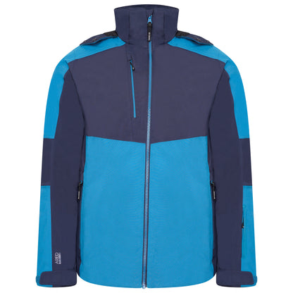 Dark Methyl Blue-Nightfall Navy - Front - Dare 2B Mens Emulate Waterproof Jacket