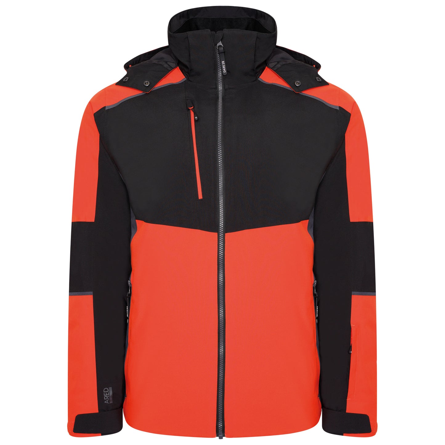 Amber Glow-Black - Front - Dare 2B Mens Emulate Waterproof Jacket