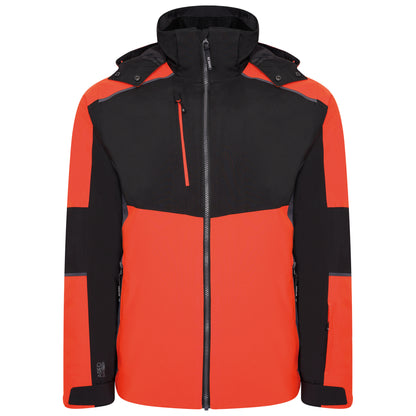 Amber Glow-Black - Front - Dare 2B Mens Emulate Waterproof Jacket