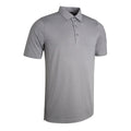 Light Grey Marl - Front - Glenmuir Mens Silloth Marl Performance Polo Shirt