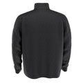 Caviar Shade Heather - Back - Callaway Mens Pull Over Waffle Knitted Sweatshirt