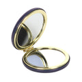Purple-Gold - Side - Something Different Bee Compact Mirror