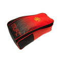 Red-Black - Back - Manchester United FC Official Crest Design Fade Sports Shoe Bag