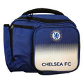 Blue - Front - Chelsea FC Fade Lunch Bag with Bottle Holder