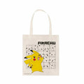 Grey-Yellow - Front - Pokemon Pikachu Tote Bag