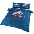 Blue - Front - Jurassic World Logo Duvet Cover Set
