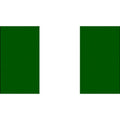 Green-White - Front - Nigeria Flag (5ft X 3ft)