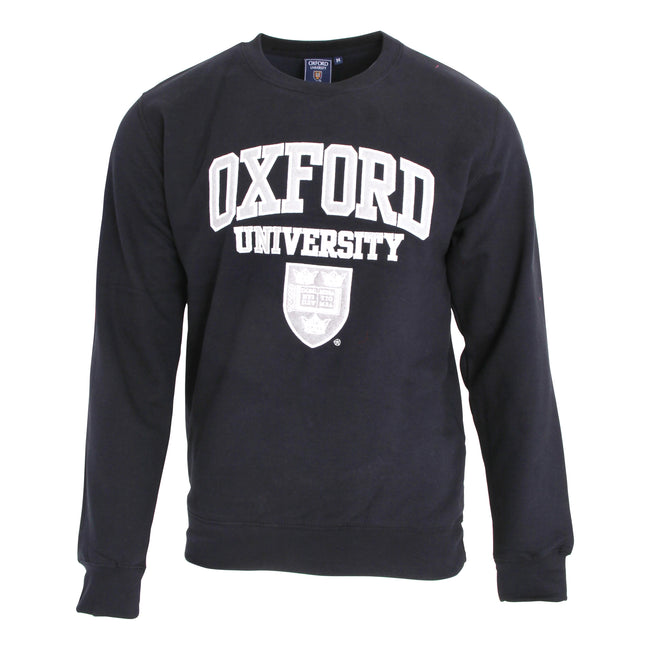 Navy - Front - Oxford University Official Adults Unisex Sweatshirt
