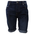 Dark Wash - Front - Firetrap Mens Camley Denim Shorts