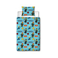 Light Blue-Black-Golden Yellow - Lifestyle - Lego Don´t Panic City Duvet Cover Set