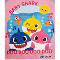 Pink-Purple - Lifestyle - Baby Shark Girls Short Pyjama Set