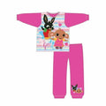 Pink-Black-Blue - Front - Bing Baby Girls Lets Go Pyjama Set