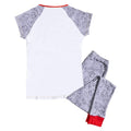 Grey-White-Red - Back - Winnie the Pooh Womens-Ladies Oh Bother No More Honey Long Pyjama Set