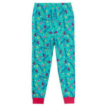 Red-Blue - Side - Encanto Girls Mirabel Long Pyjama Set