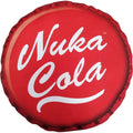 Red - Back - Fallout Round Nuka Girl Filled Cushion