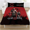 Black-Red - Front - God Of War Warriors Duvet Set