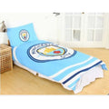 Multicoloured - Front - Manchester City FC Pulse Duvet Set