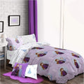 Lilac-White - Lifestyle - Frozen II Childrens-Kids Snowfall Microfibre Duvet Cover Set