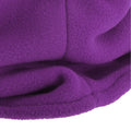 Purple - Back - FLOSO Childrens-Kids Fleece Winter Neckwarmer - Snood