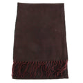Red - Front - Tom Franks Mens Colour Winter Scarf With Tassels