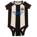 Black-White - Side - Newcastle United FC Baby Sleepsuit (Pack of 2)