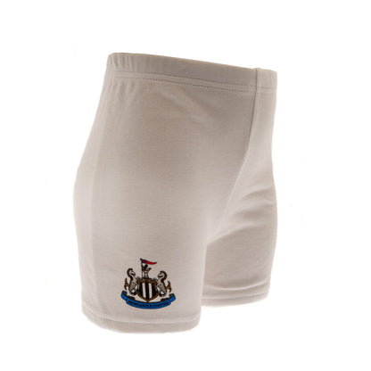 Black-White - Side - Newcastle United FC Baby Home Kit Top & Bottom Set