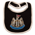 Black-White - Back - Newcastle United FC Baby Crest Bib (Pack of 2)