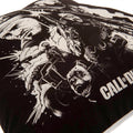 Black-White - Back - Call Of Duty Filled Cushion