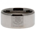 Silver - Front - Everton FC Band Ring