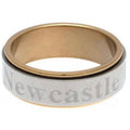 Gold-Silver - Front - Newcastle United FC Bi Colour Spinner Ring