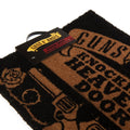 Black - Side - Guns N Roses Doormat