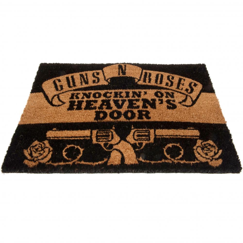 Black - Front - Guns N Roses Doormat