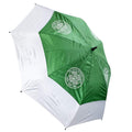 Green-White - Front - Celtic FC Double Canopy Golf Umbrella