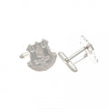 Silver - Front - Everton FC Sterling Silver Cufflinks