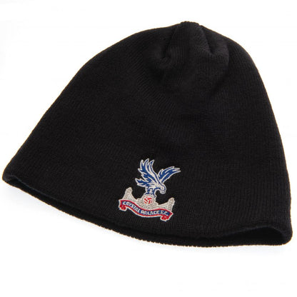 Black - Back - Crystal Palace FC Adults Unisex 47 Knitted Hat