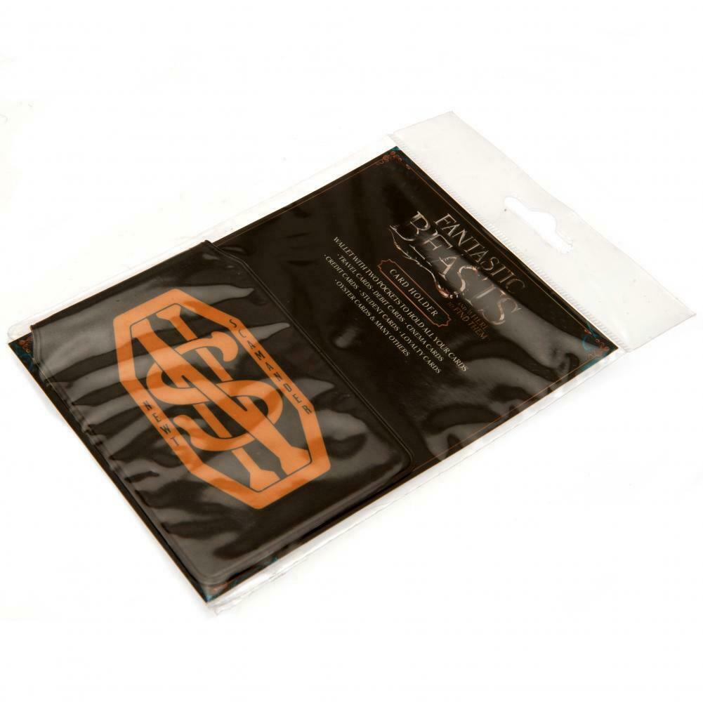 Maroon-Yellow - Lifestyle - Fantastic Beasts Card Holder