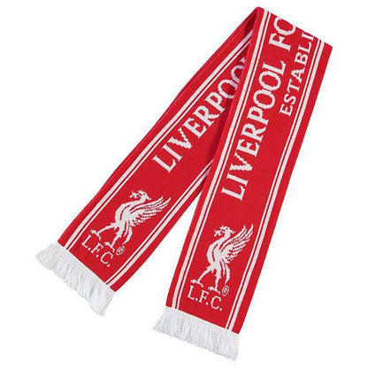 Red-White - Side - Liverpool F.C. Scarf LB