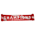 Red-White - Back - Liverpool FC Champions Of Europe Scarf