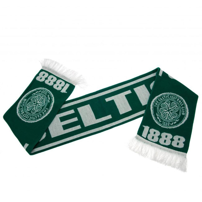 Green-White - Back - Celtic FC Scarf