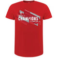 Red - Front - Liverpool FC Mens Champions Of Europe T Shirt