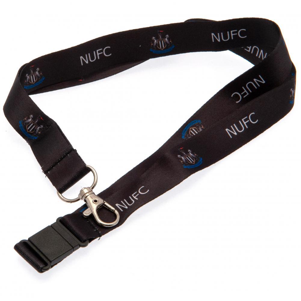 Black - Front - Newcastle United FC Lanyard
