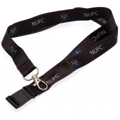 Black - Front - Newcastle United FC Lanyard