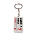 White - Front - Liverpool FC Keyring