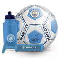 Blue - Front - Manchester City FC Signature Football Gift Set