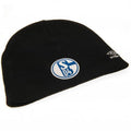 Black - Back - FC Schalke Adults Unisex Umbro Knitted Hat