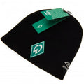 Black - Side - SV Werder Bremen Adults Unisex Umbro Knitted Hat