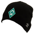 Black - Front - SV Werder Bremen Adults Unisex Umbro Knitted Hat