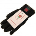 Grey - Lifestyle - England RFU Adults Unisex Luxury Touchscreen Gloves