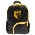 Black-Yellow - Side - Watford FC Childrens-Kids Junior Backpack